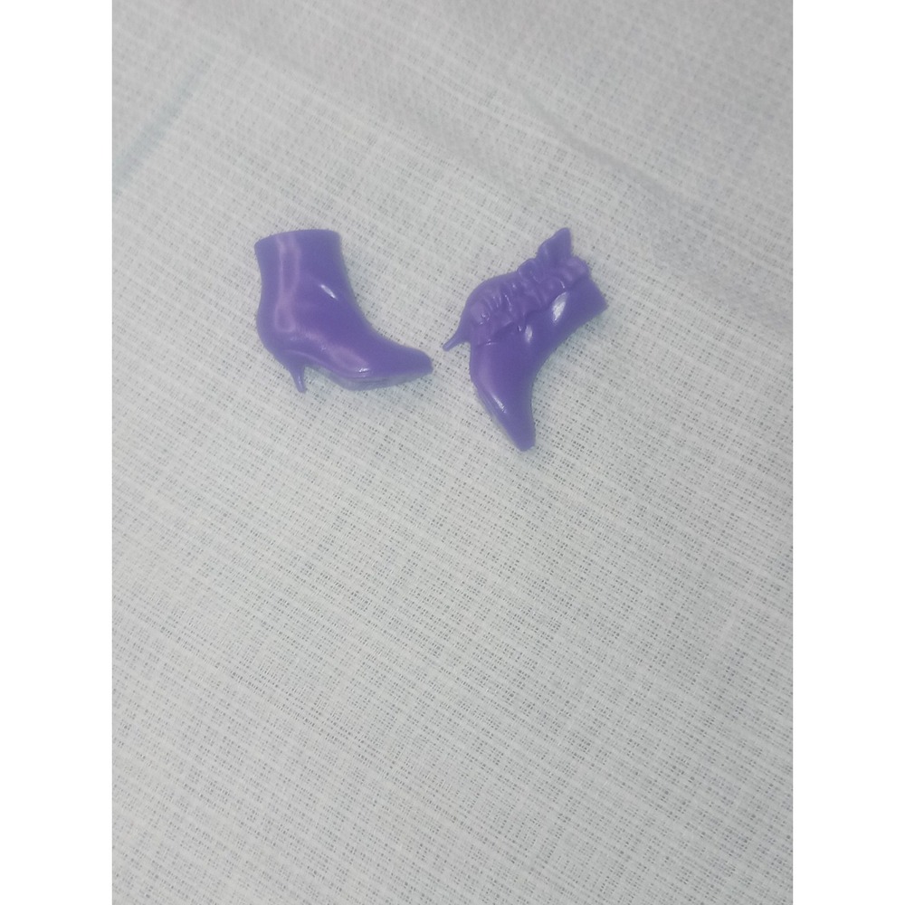 Purple Barbie‎ Shoes Replacement High Heel Boots